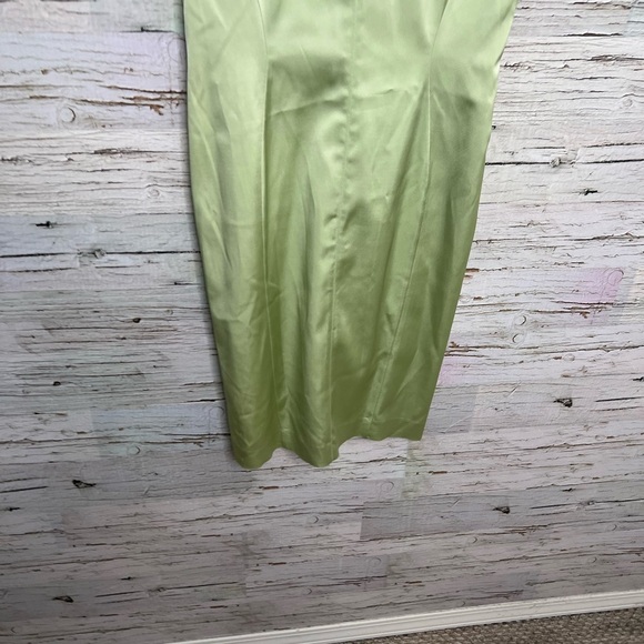 Weekend max Mara green silk dress size 8 - Picture 3 of 11